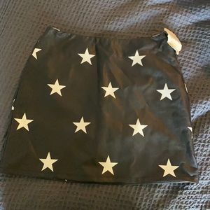 Star mini skirt